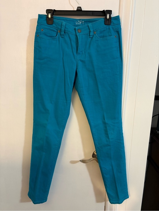 LOFT Denim - LOFT Women's Teal Skinny Jeans